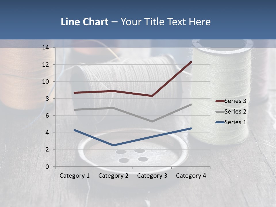 Sewing Yarn Single PowerPoint Template