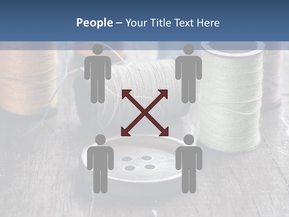 Sewing Yarn Single PowerPoint Template