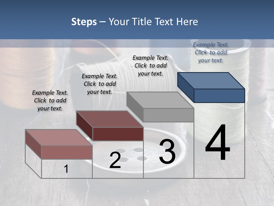 Sewing Yarn Single PowerPoint Template