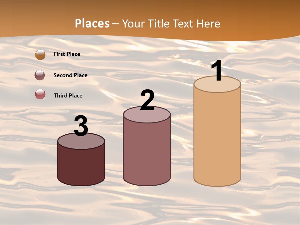 Seamless Ripple Aqua PowerPoint Template