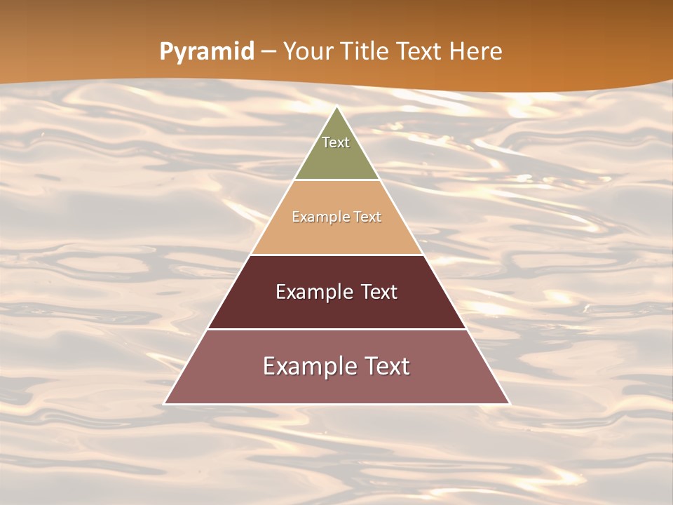Seamless Ripple Aqua PowerPoint Template