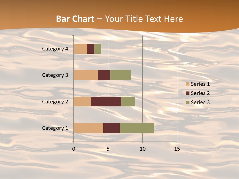 Seamless Ripple Aqua PowerPoint Template
