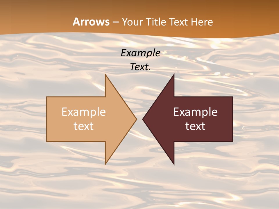 Seamless Ripple Aqua PowerPoint Template