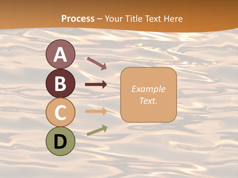 Seamless Ripple Aqua PowerPoint Template