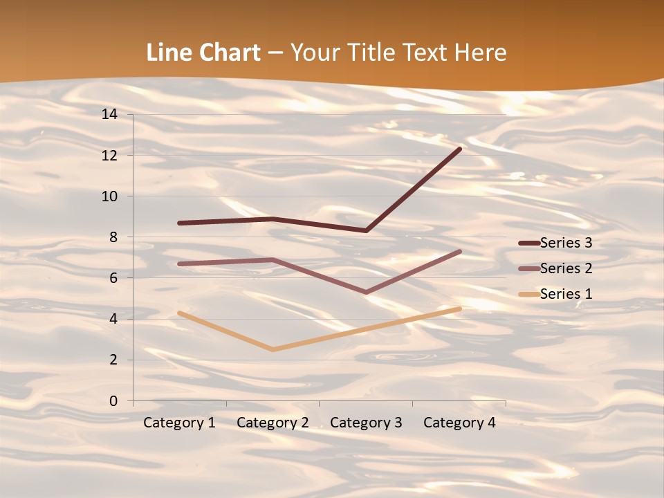 Seamless Ripple Aqua PowerPoint Template