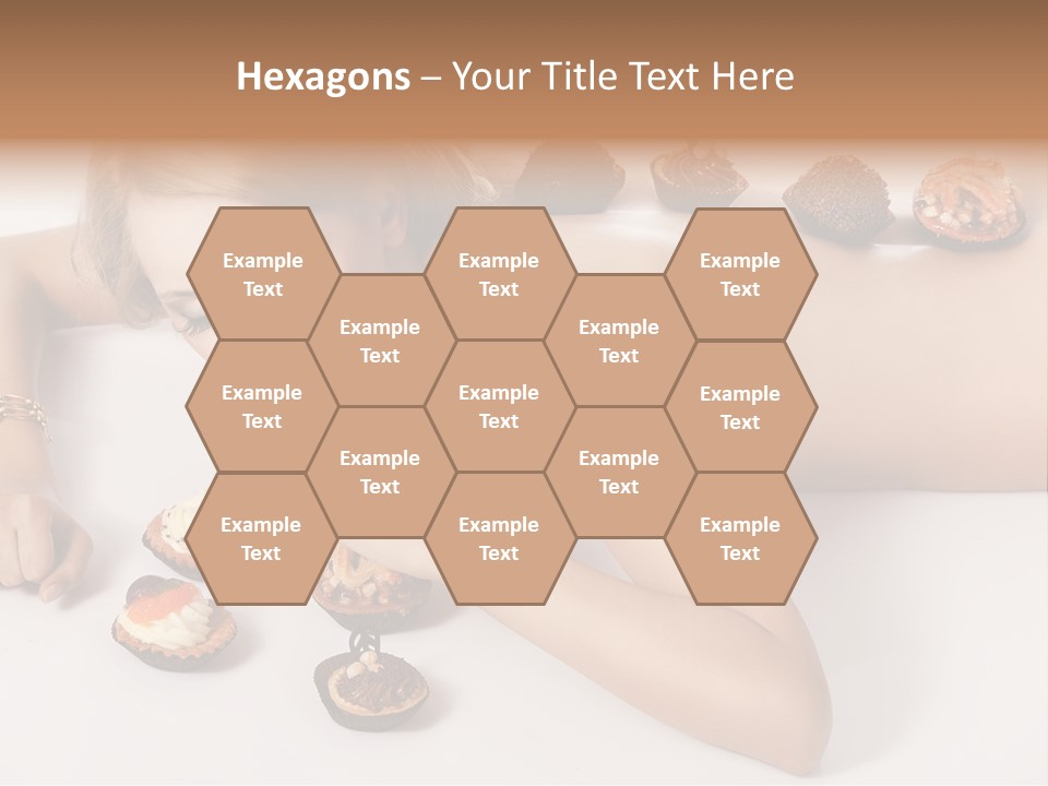 Woman Happy Nude PowerPoint Template