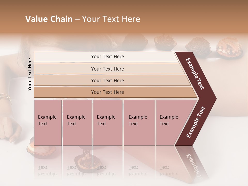 Woman Happy Nude PowerPoint Template