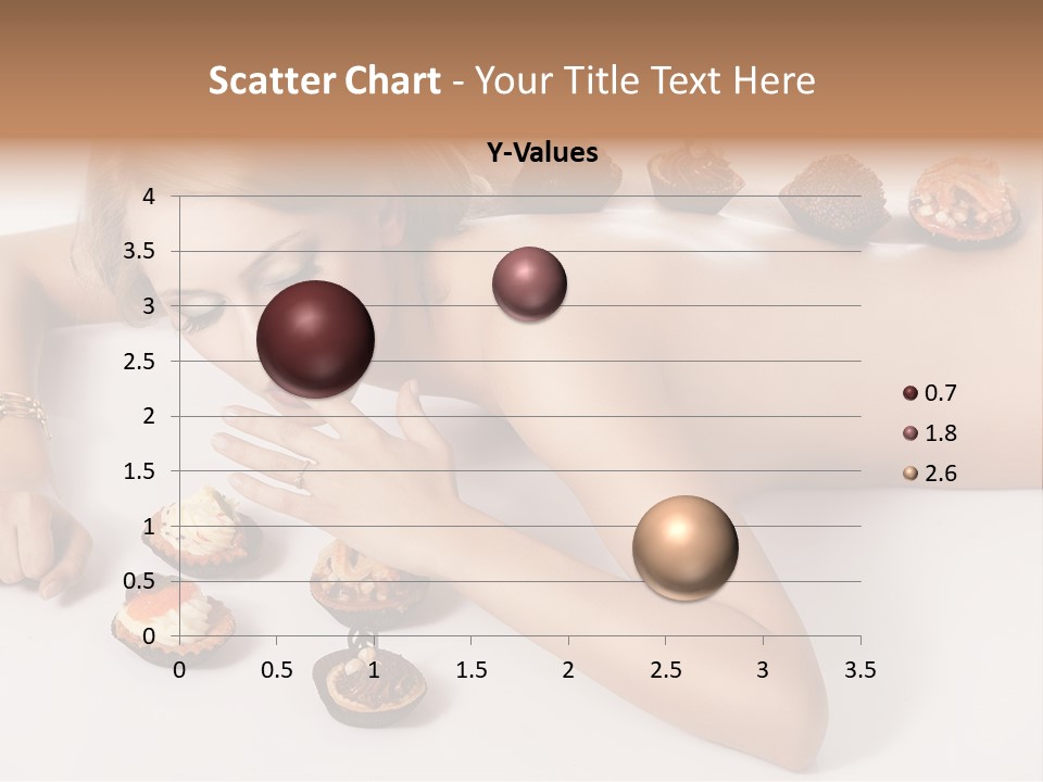 Woman Happy Nude PowerPoint Template