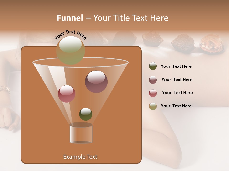 Woman Happy Nude PowerPoint Template