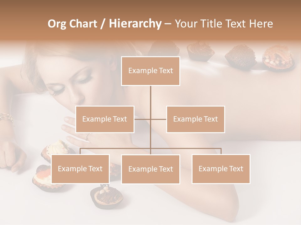 Woman Happy Nude PowerPoint Template