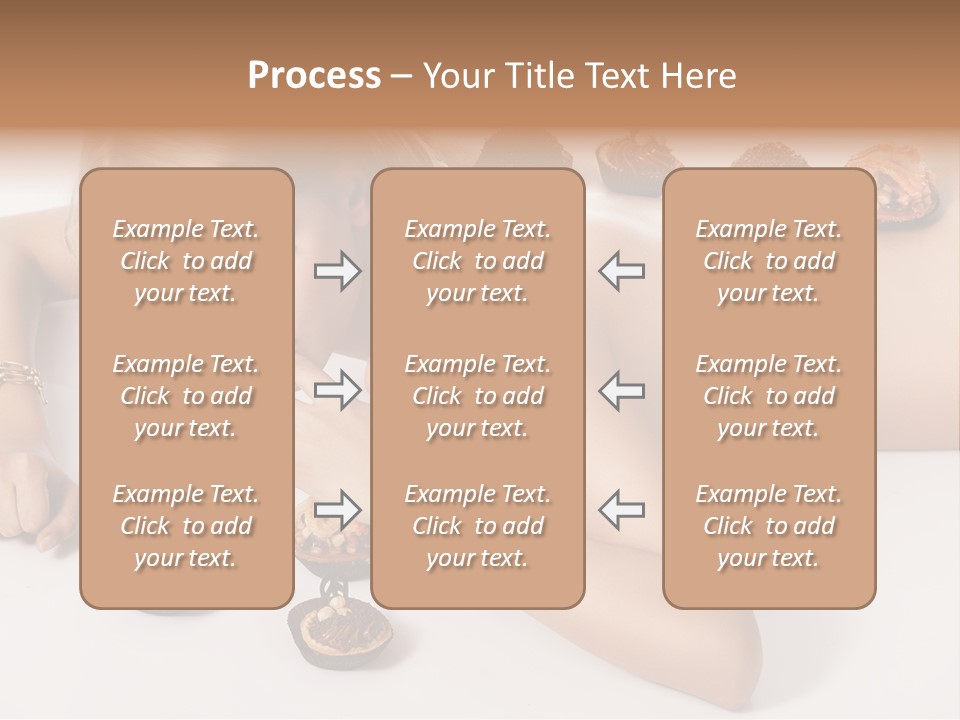 Woman Happy Nude PowerPoint Template