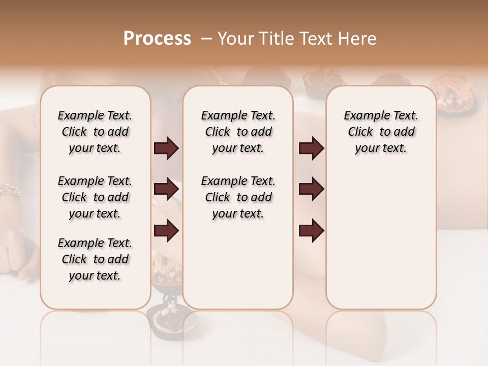 Woman Happy Nude PowerPoint Template