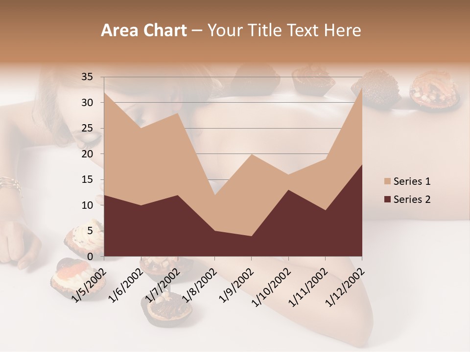 Woman Happy Nude PowerPoint Template