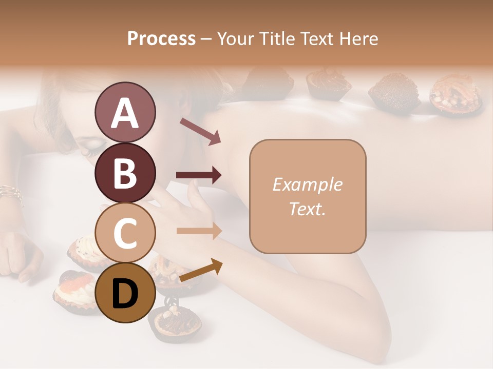 Woman Happy Nude PowerPoint Template