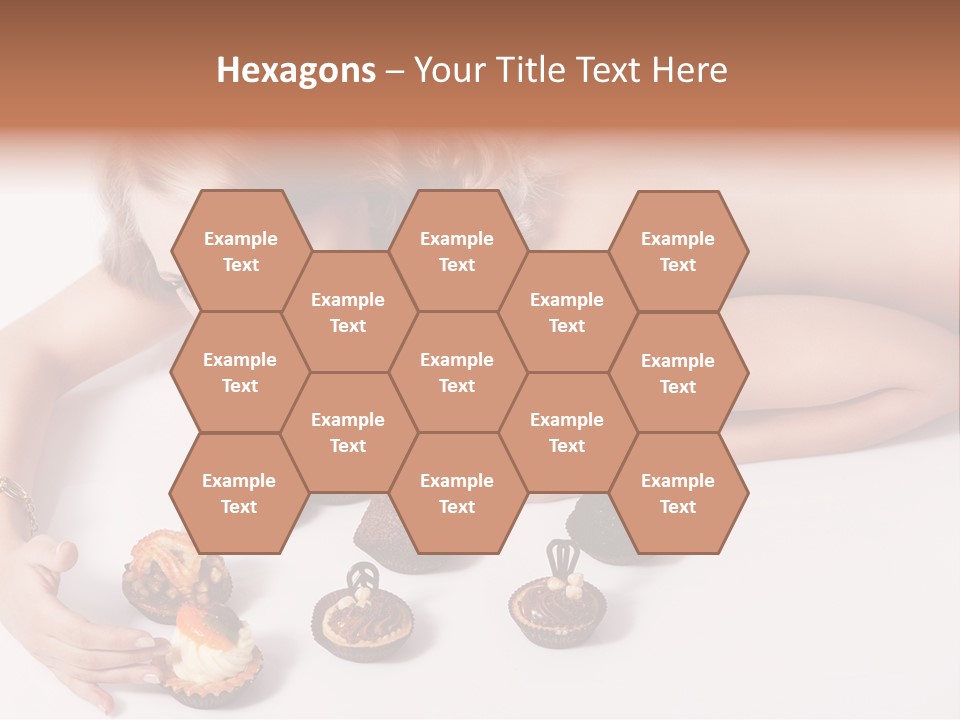 Glamour Cute Dessert PowerPoint Template