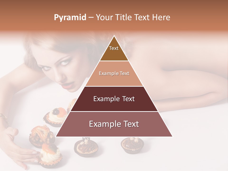 Glamour Cute Dessert PowerPoint Template