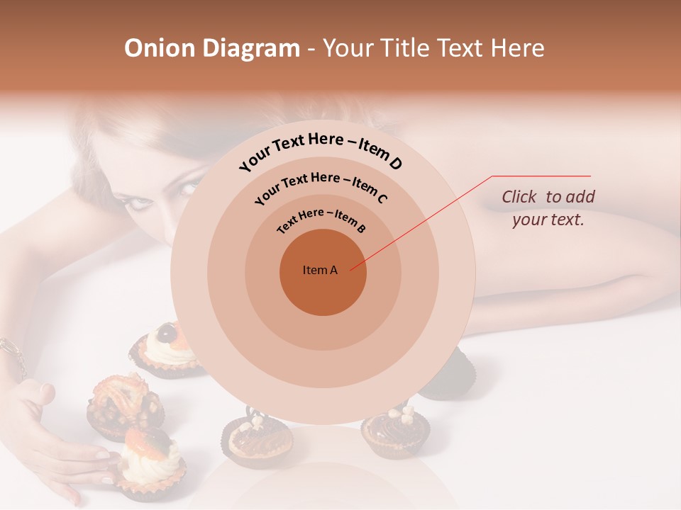 Glamour Cute Dessert PowerPoint Template