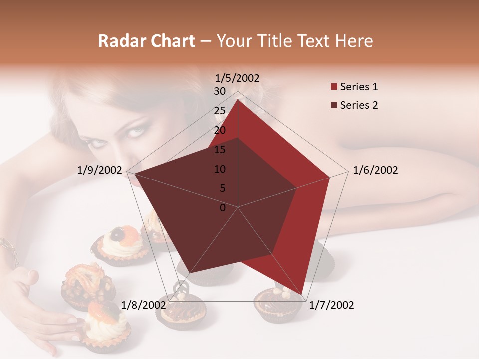 Glamour Cute Dessert PowerPoint Template