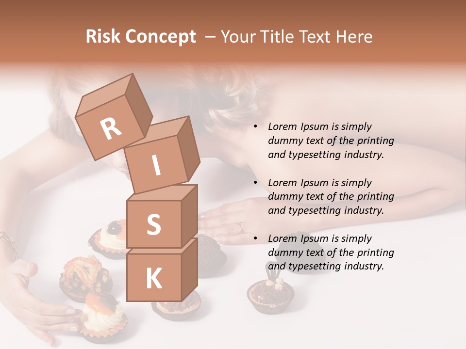 Glamour Cute Dessert PowerPoint Template