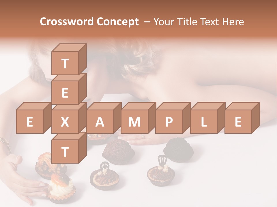 Glamour Cute Dessert PowerPoint Template