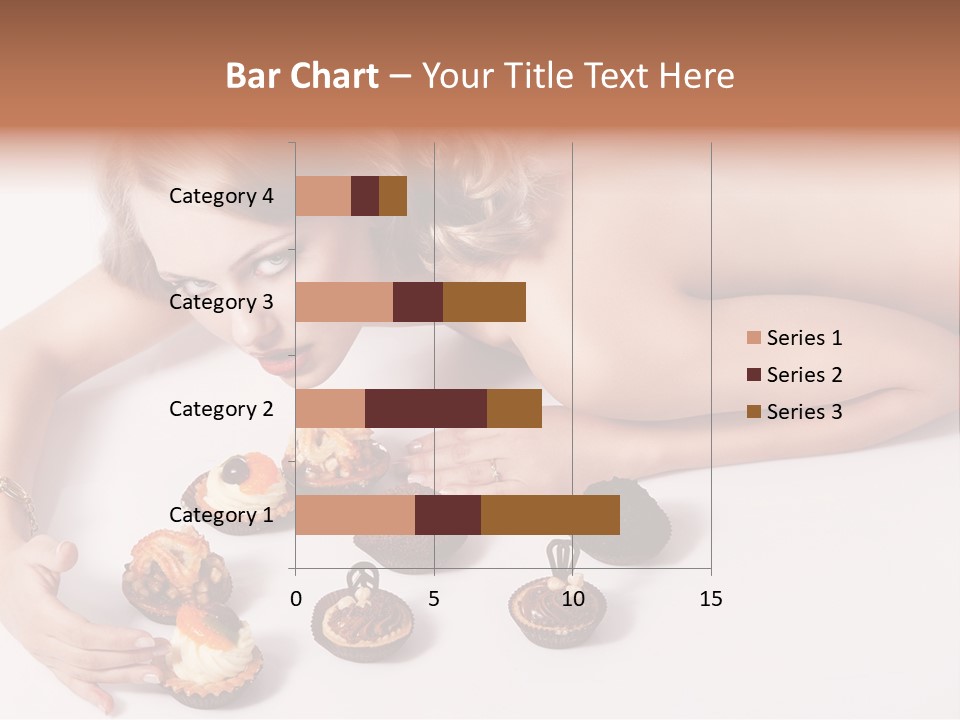 Glamour Cute Dessert PowerPoint Template