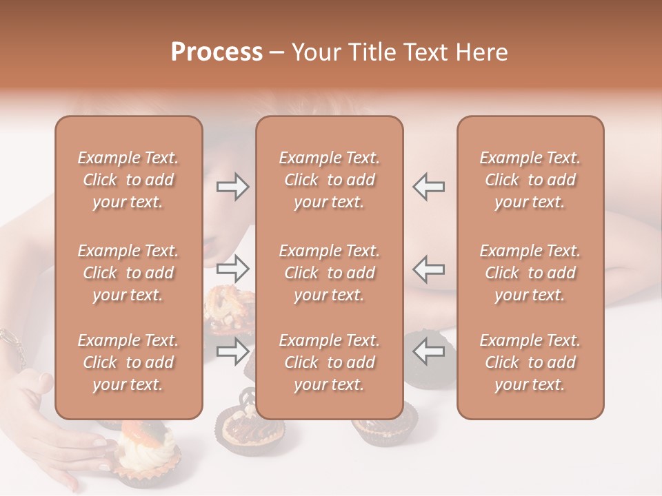 Glamour Cute Dessert PowerPoint Template