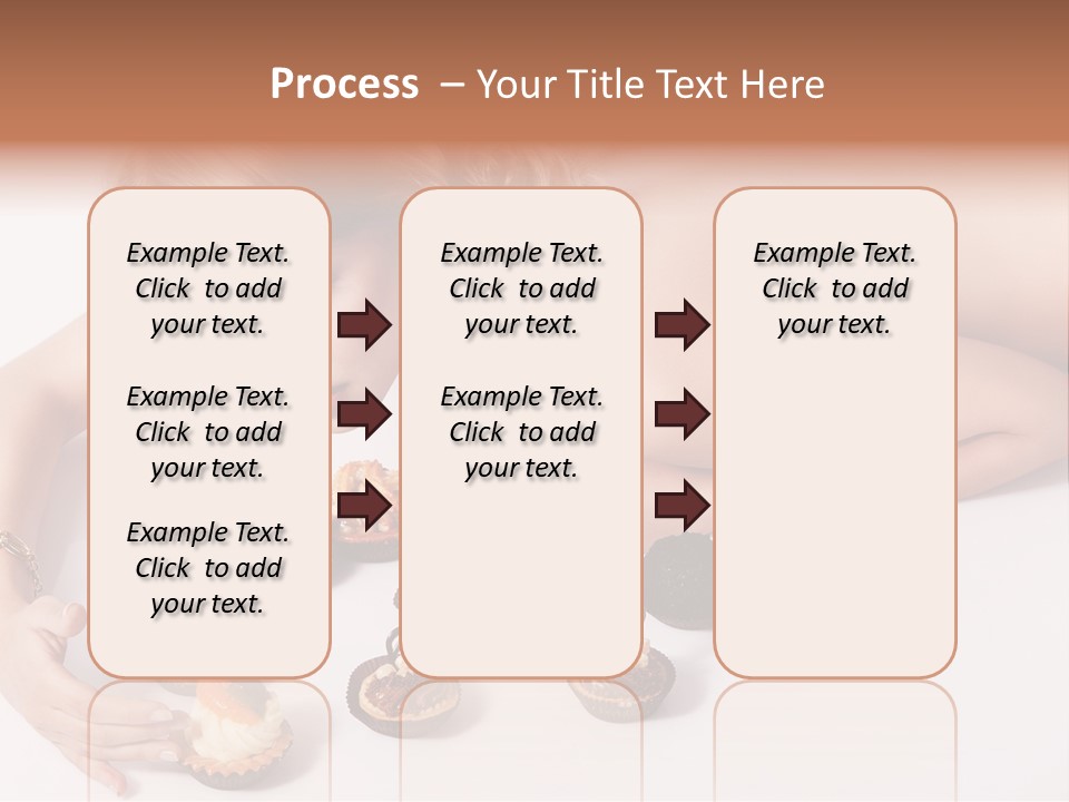 Glamour Cute Dessert PowerPoint Template
