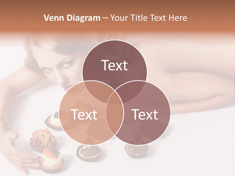 Glamour Cute Dessert PowerPoint Template