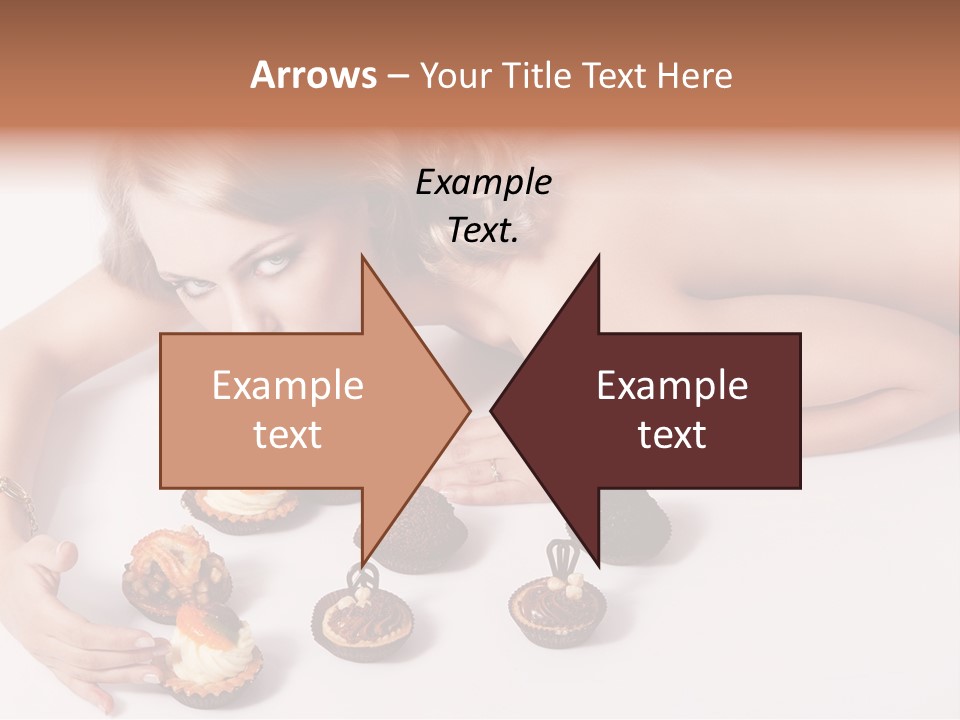 Glamour Cute Dessert PowerPoint Template