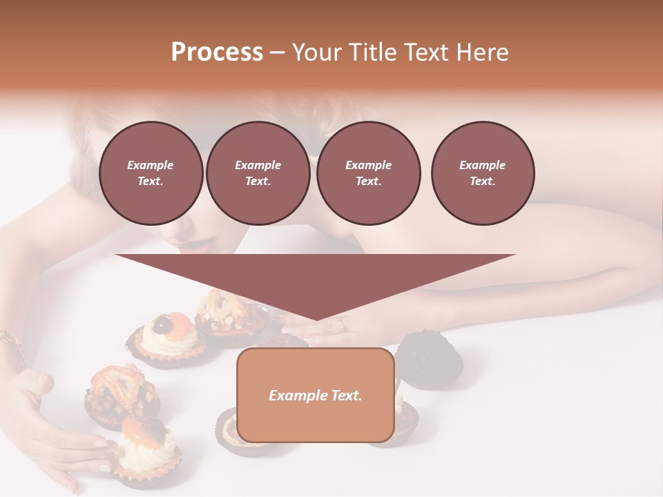 Glamour Cute Dessert PowerPoint Template