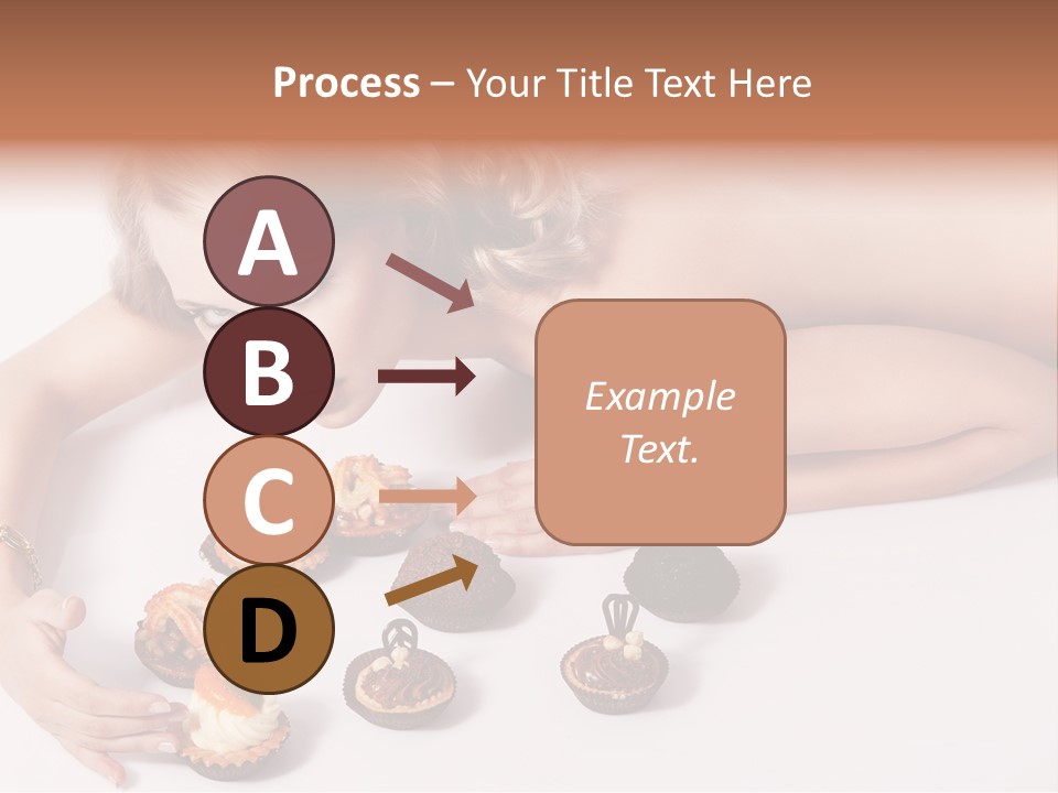 Glamour Cute Dessert PowerPoint Template