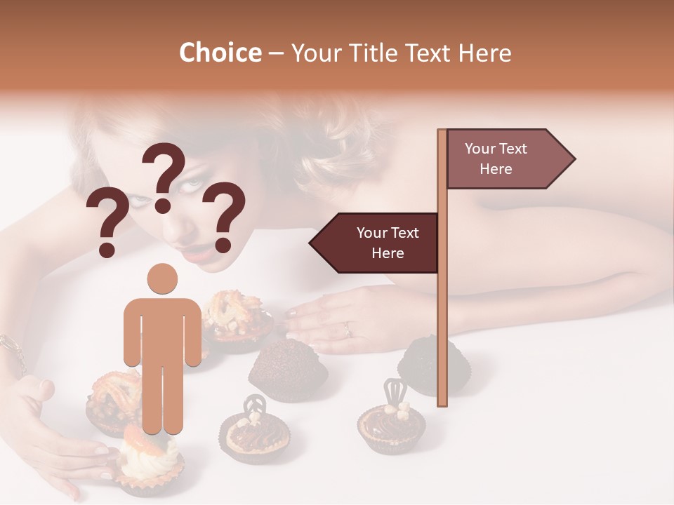 Glamour Cute Dessert PowerPoint Template