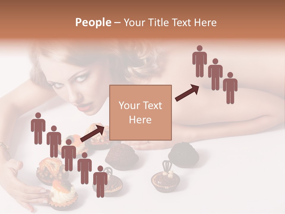 Glamour Cute Dessert PowerPoint Template