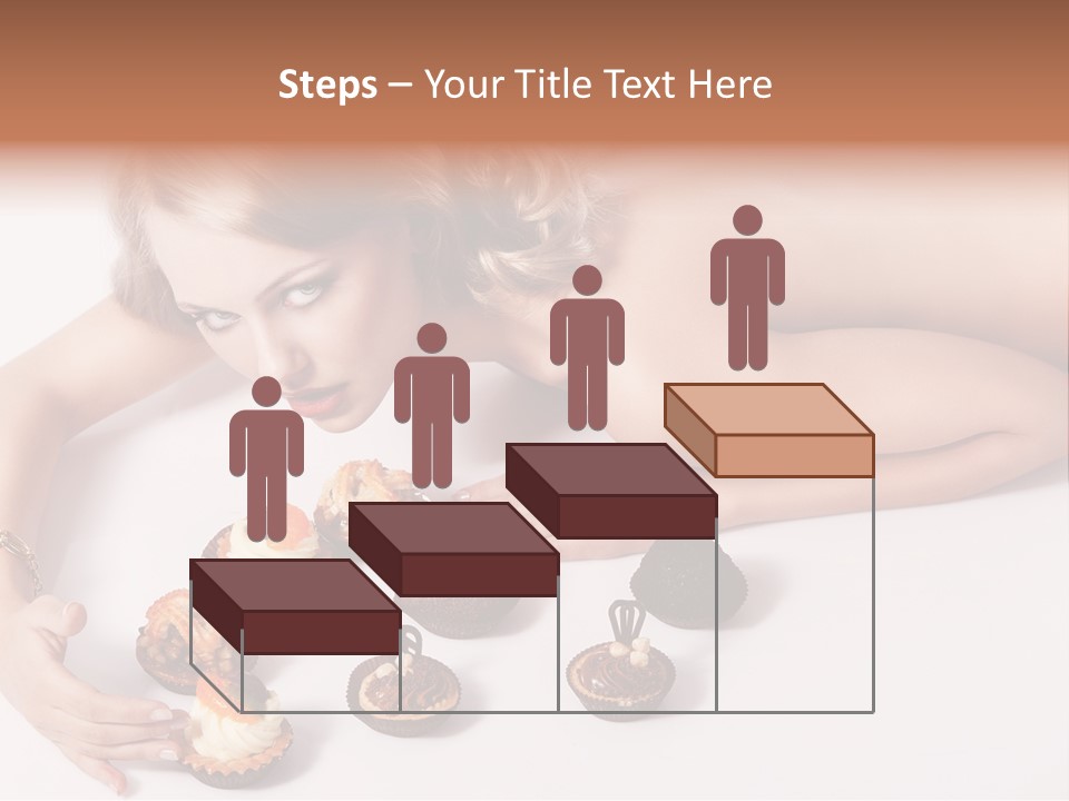 Glamour Cute Dessert PowerPoint Template