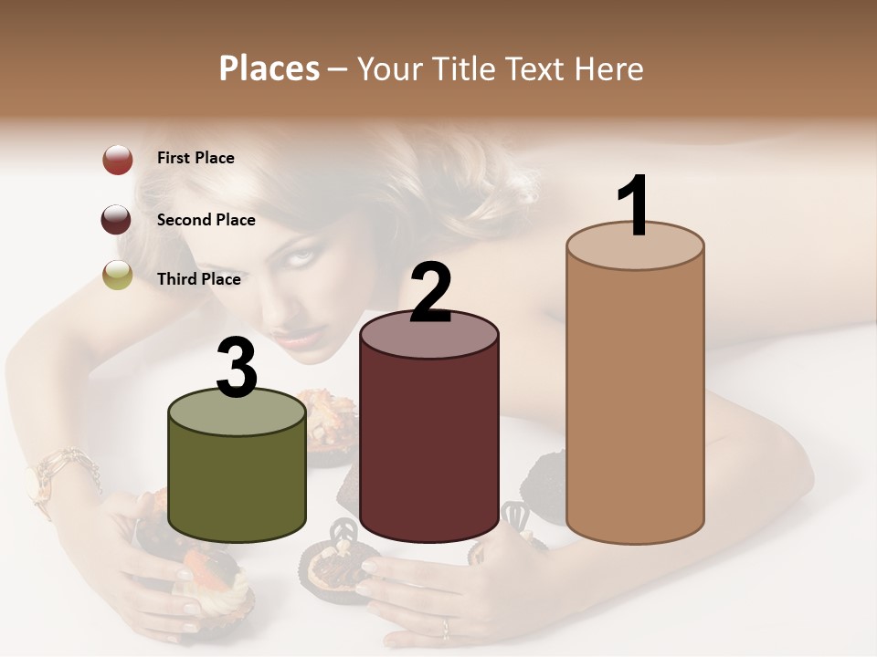 White Altre Parole Chiave Delicious PowerPoint Template