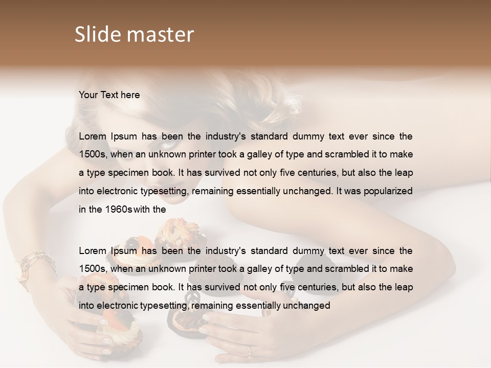 White Altre Parole Chiave Delicious PowerPoint Template