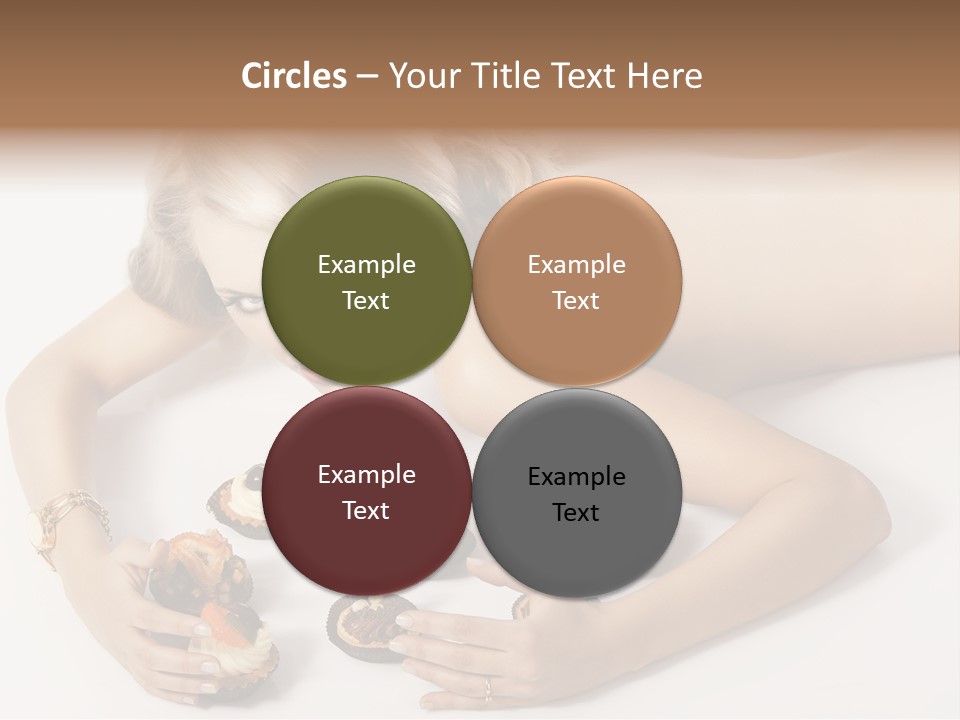 White Altre Parole Chiave Delicious PowerPoint Template