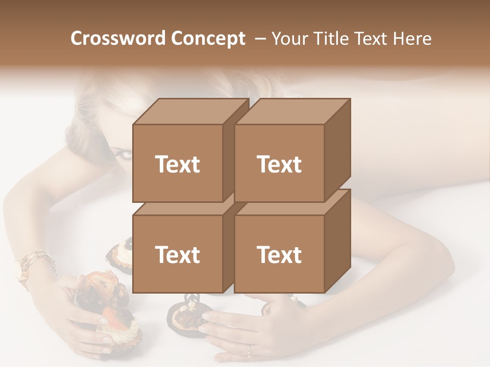 White Altre Parole Chiave Delicious PowerPoint Template