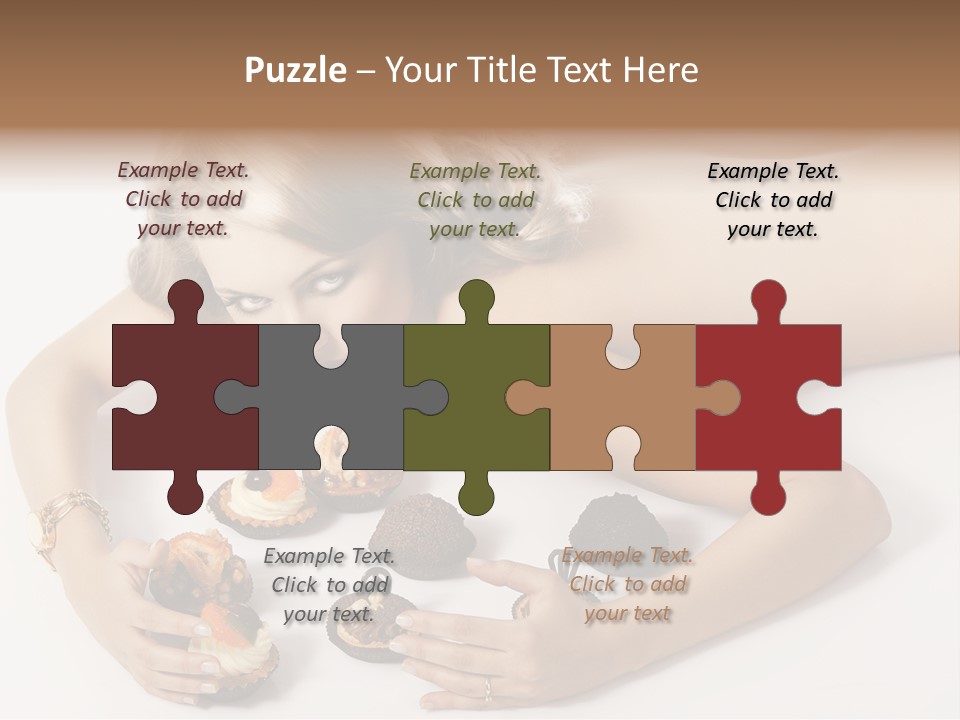 White Altre Parole Chiave Delicious PowerPoint Template