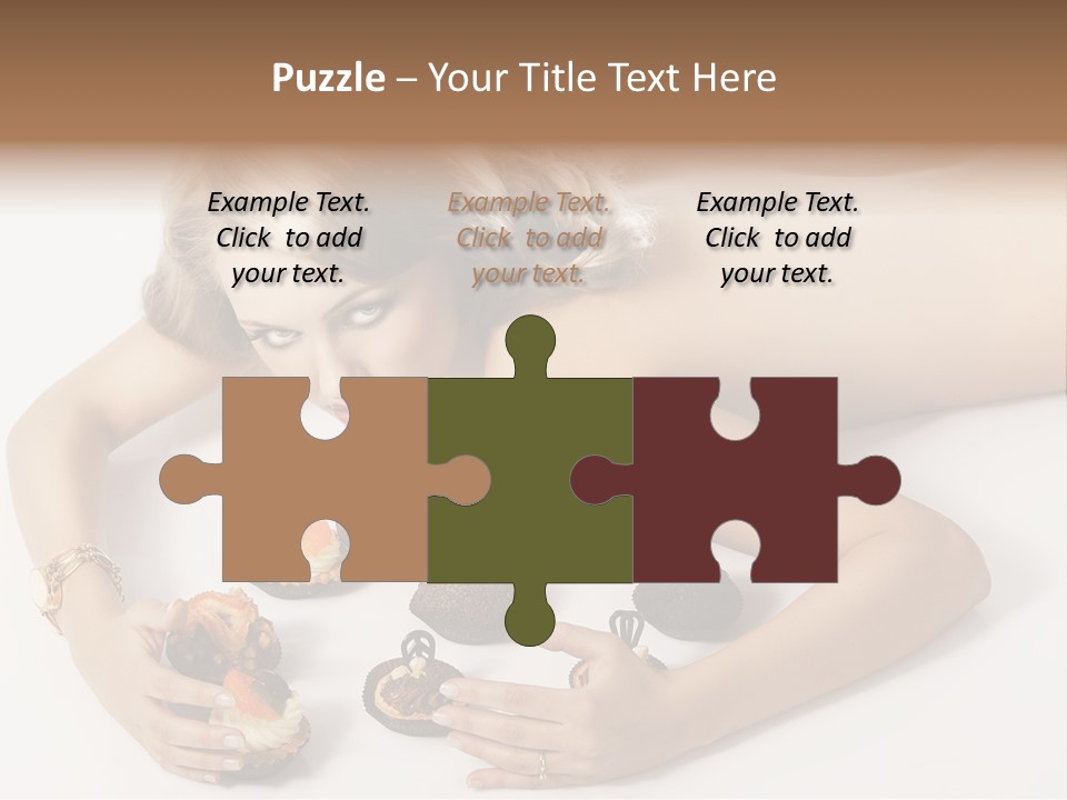 White Altre Parole Chiave Delicious PowerPoint Template