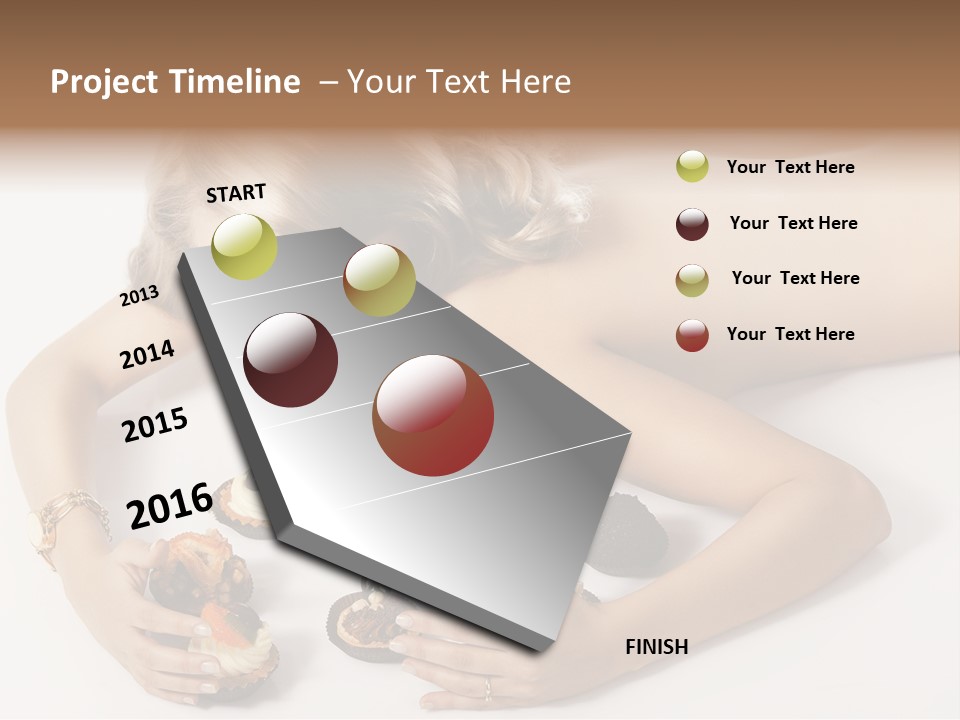 White Altre Parole Chiave Delicious PowerPoint Template