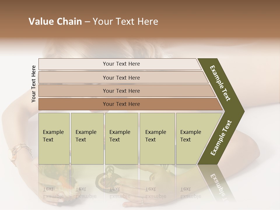 White Altre Parole Chiave Delicious PowerPoint Template