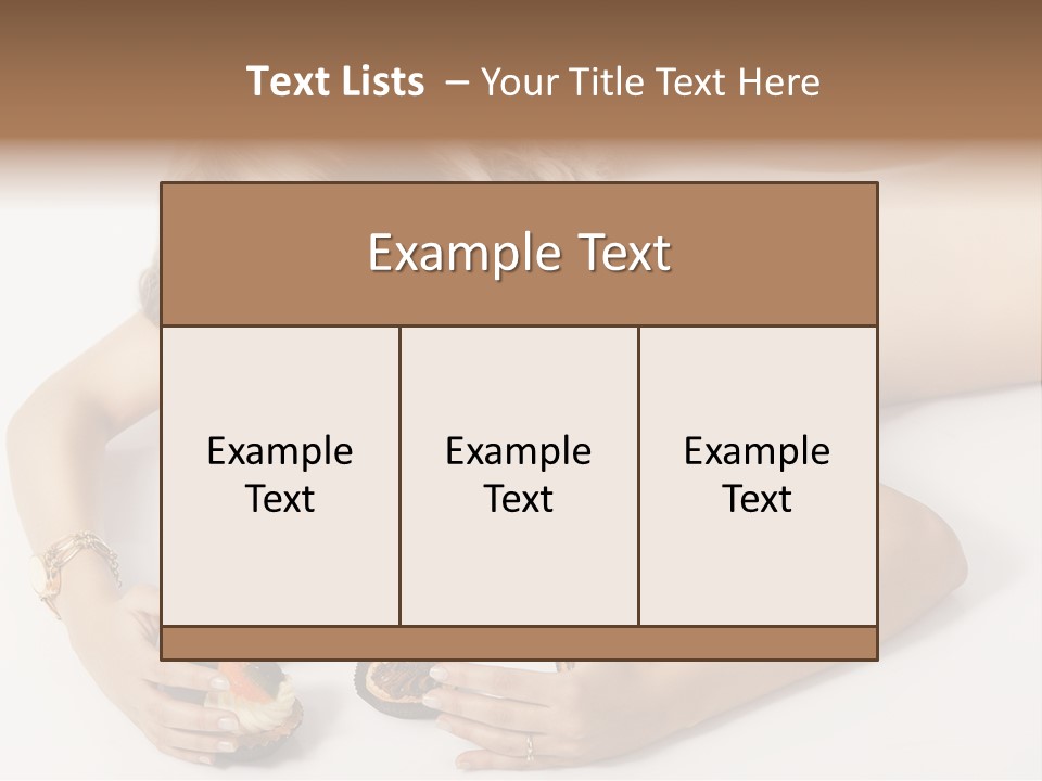 White Altre Parole Chiave Delicious PowerPoint Template