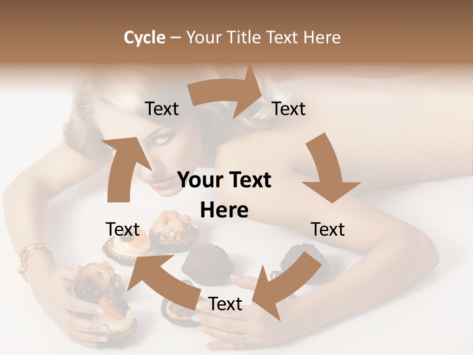 White Altre Parole Chiave Delicious PowerPoint Template