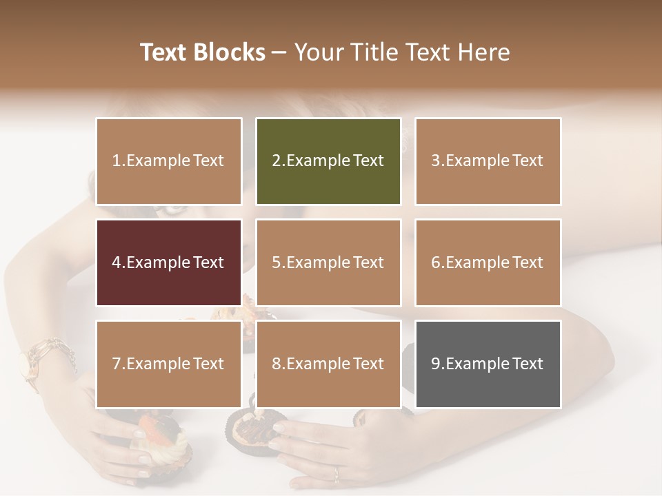 White Altre Parole Chiave Delicious PowerPoint Template