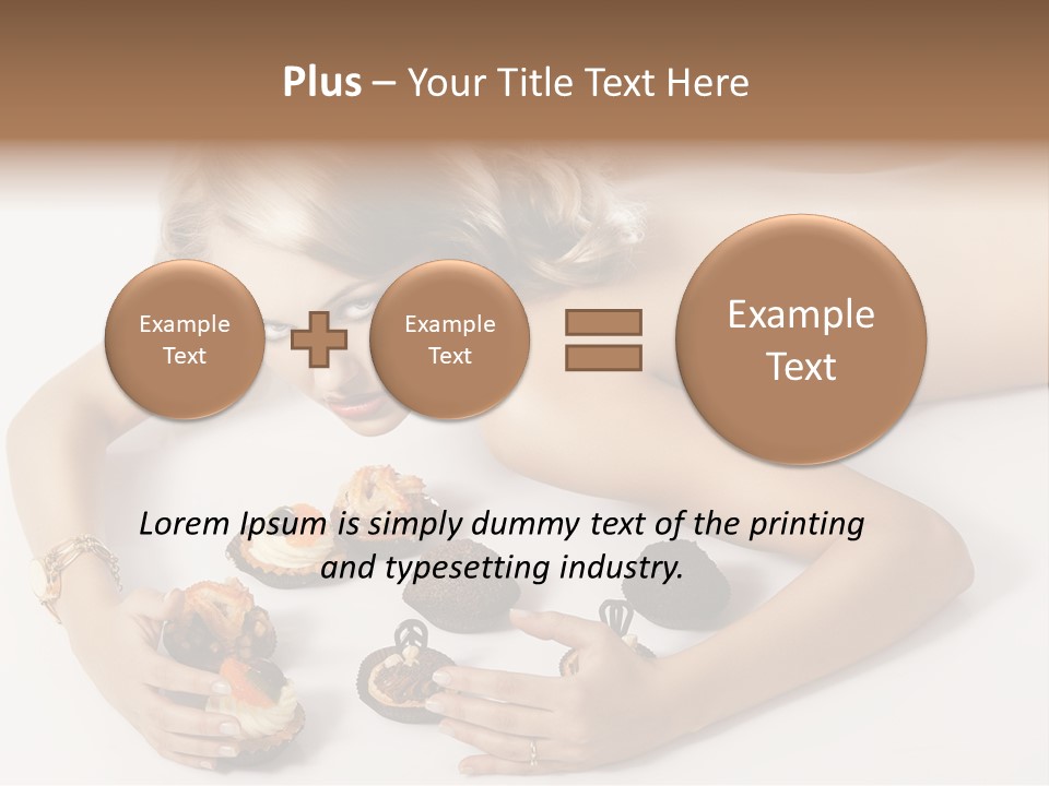 White Altre Parole Chiave Delicious PowerPoint Template