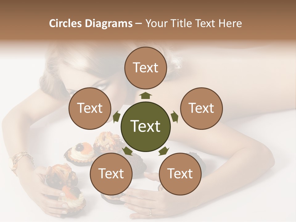 White Altre Parole Chiave Delicious PowerPoint Template