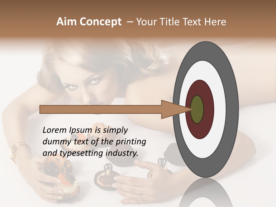 White Altre Parole Chiave Delicious PowerPoint Template