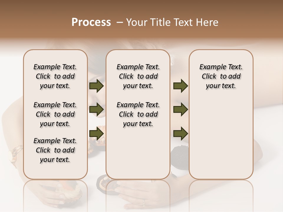 White Altre Parole Chiave Delicious PowerPoint Template