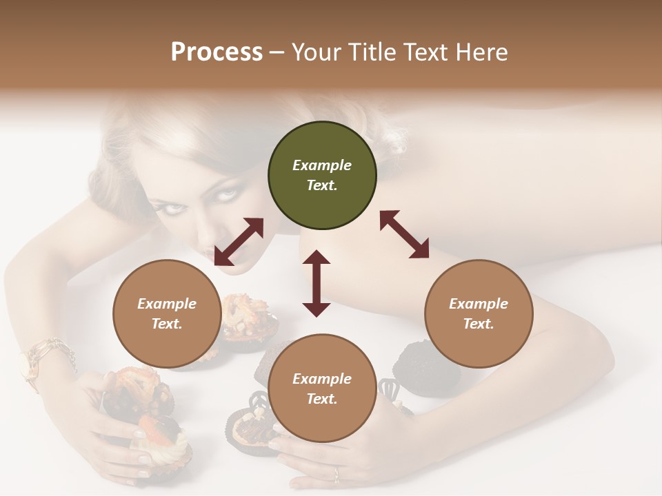 White Altre Parole Chiave Delicious PowerPoint Template